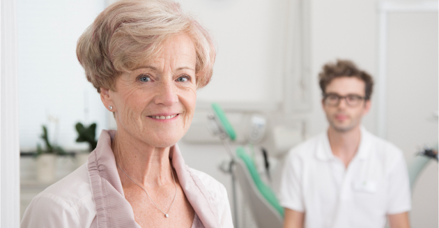 Senior in a Clinic Setting
